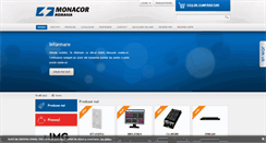 Desktop Screenshot of monacor.ro